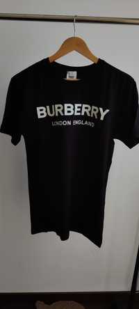 T-shirt Burberry preta