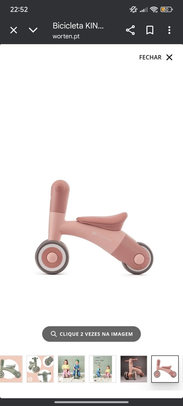 Triciclo kinderkratf