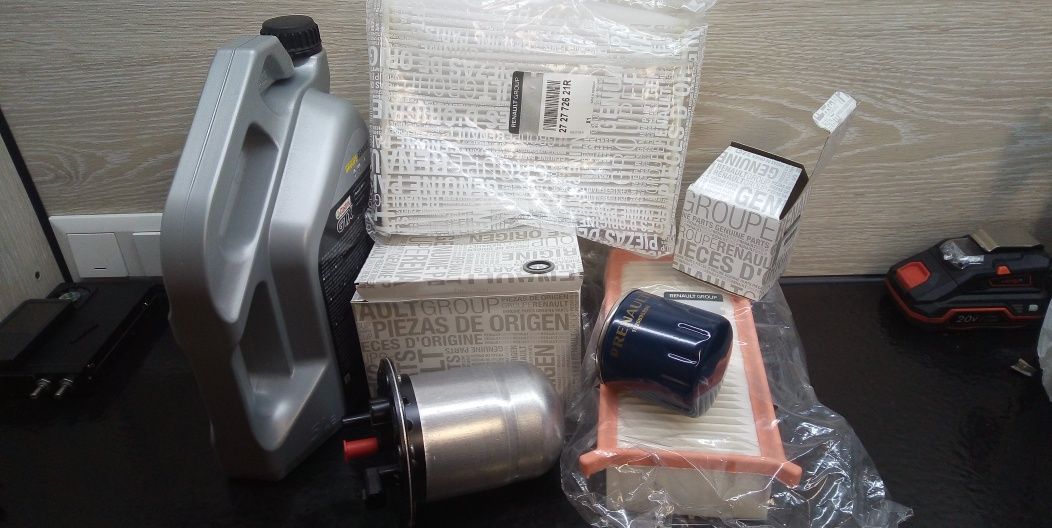 Набор для То duster II 1.5dci. logan sandero dokker
