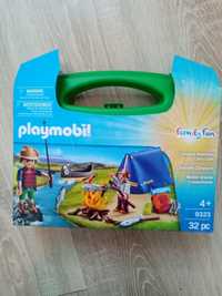 Playmobil family fun 9323 kemping ryby łódka
