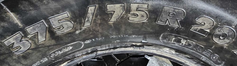 Opony przemysłowe 375/75R20 ; 14.5R20 Michelin *S