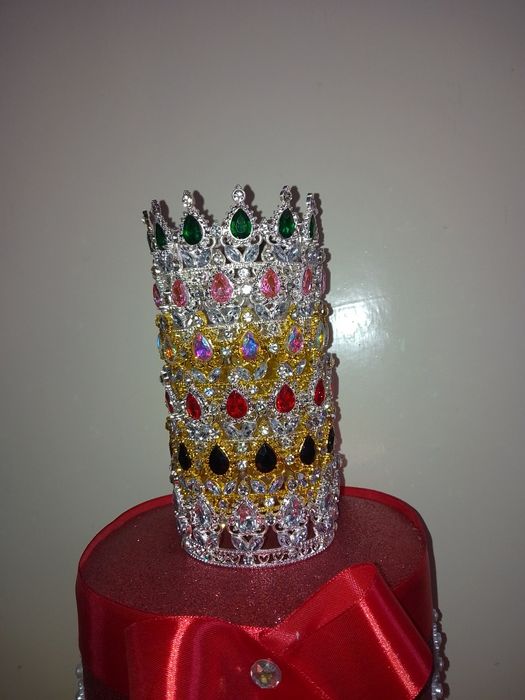 Корони, діадеми на торт 8 см