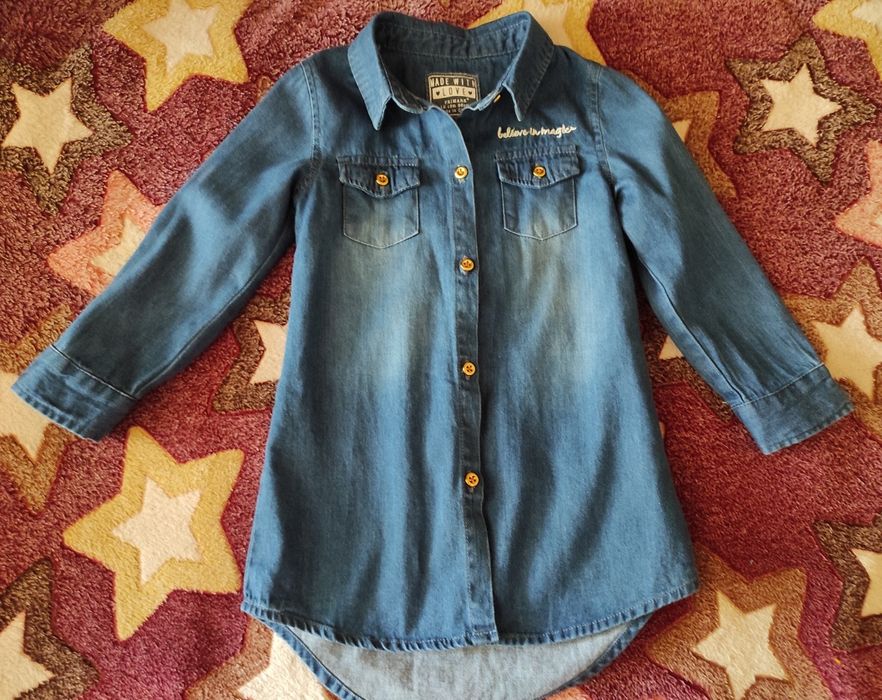 Рубашка - туніка на дівчинку