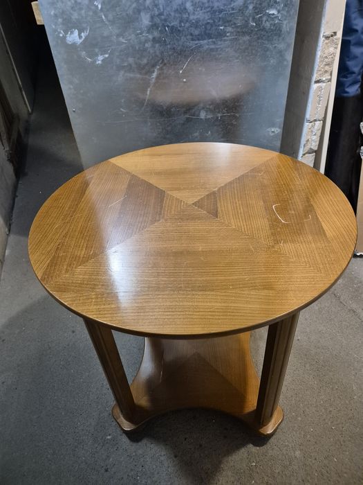 Stolik kawowy z drewna