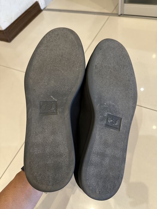 Zara повсякденні шкіряні лофери