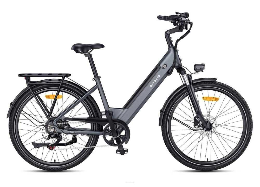 NOWY Rower elektryczny miejski ENGWE P275 SE blue (27,5") grey 250W