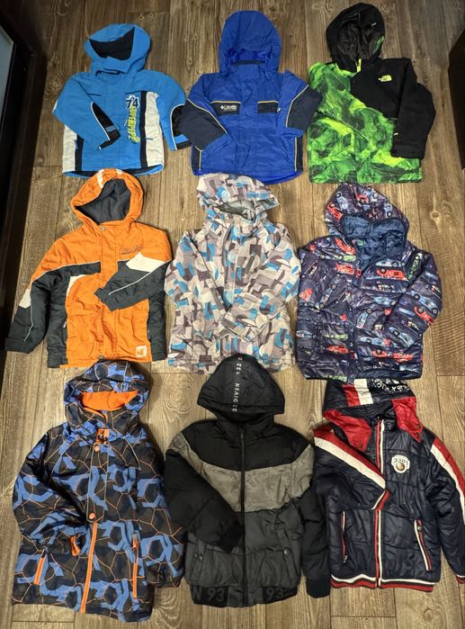 Зимнии куртки детские 110, 116, 122, 128, 134