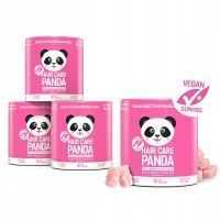 4X Hair Care Panda Żelki Biotyna 5000% Gęste Włosy