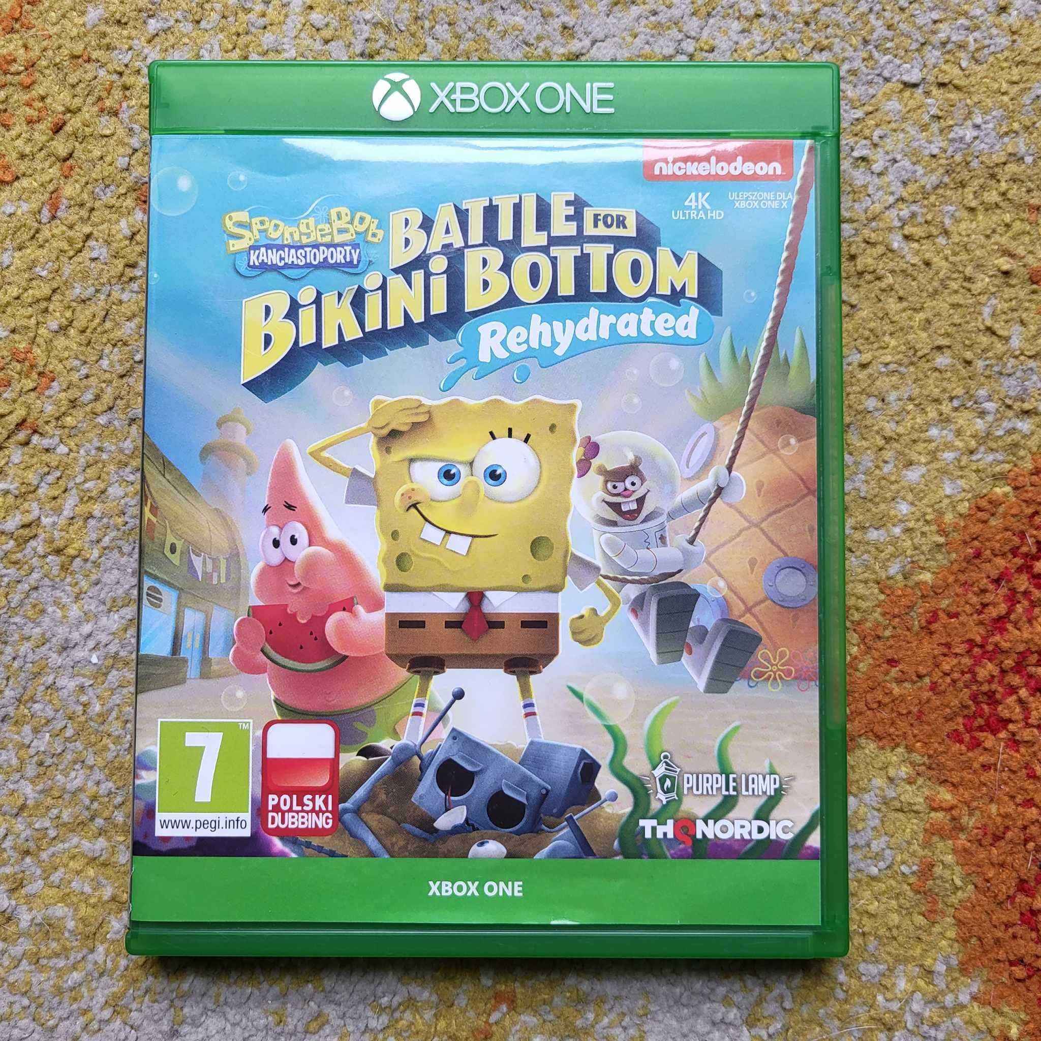 Spongebob Battle for Bikini Bottom Rehydrated Xbox ONE PL