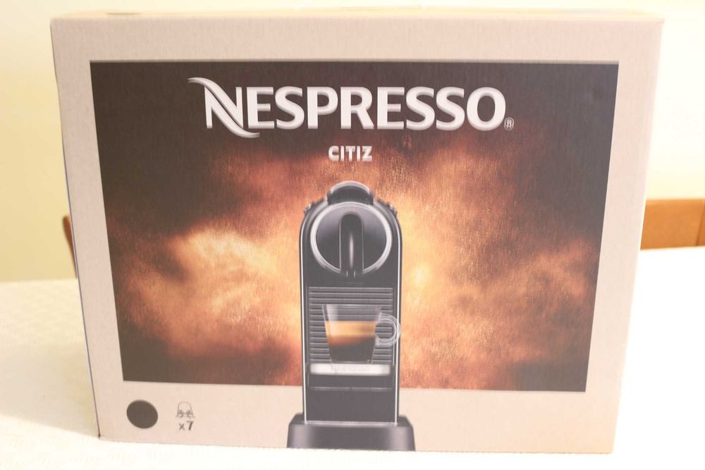 Máquina Café Nespresso CitiZ Limousine Black (nova)