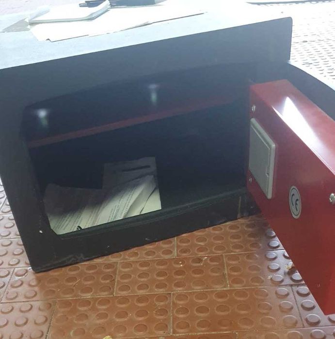 Cofre Digital Grande com Chaves