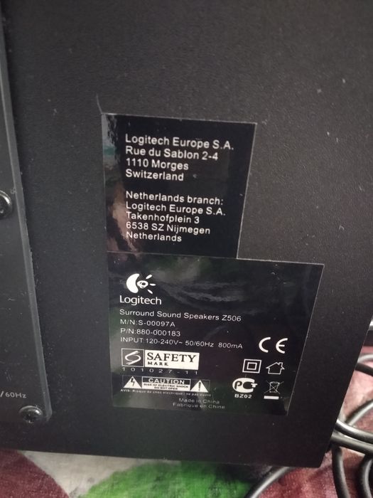 Акустическая система, колонки 5.1 Logitech Z-506 (980-000431)