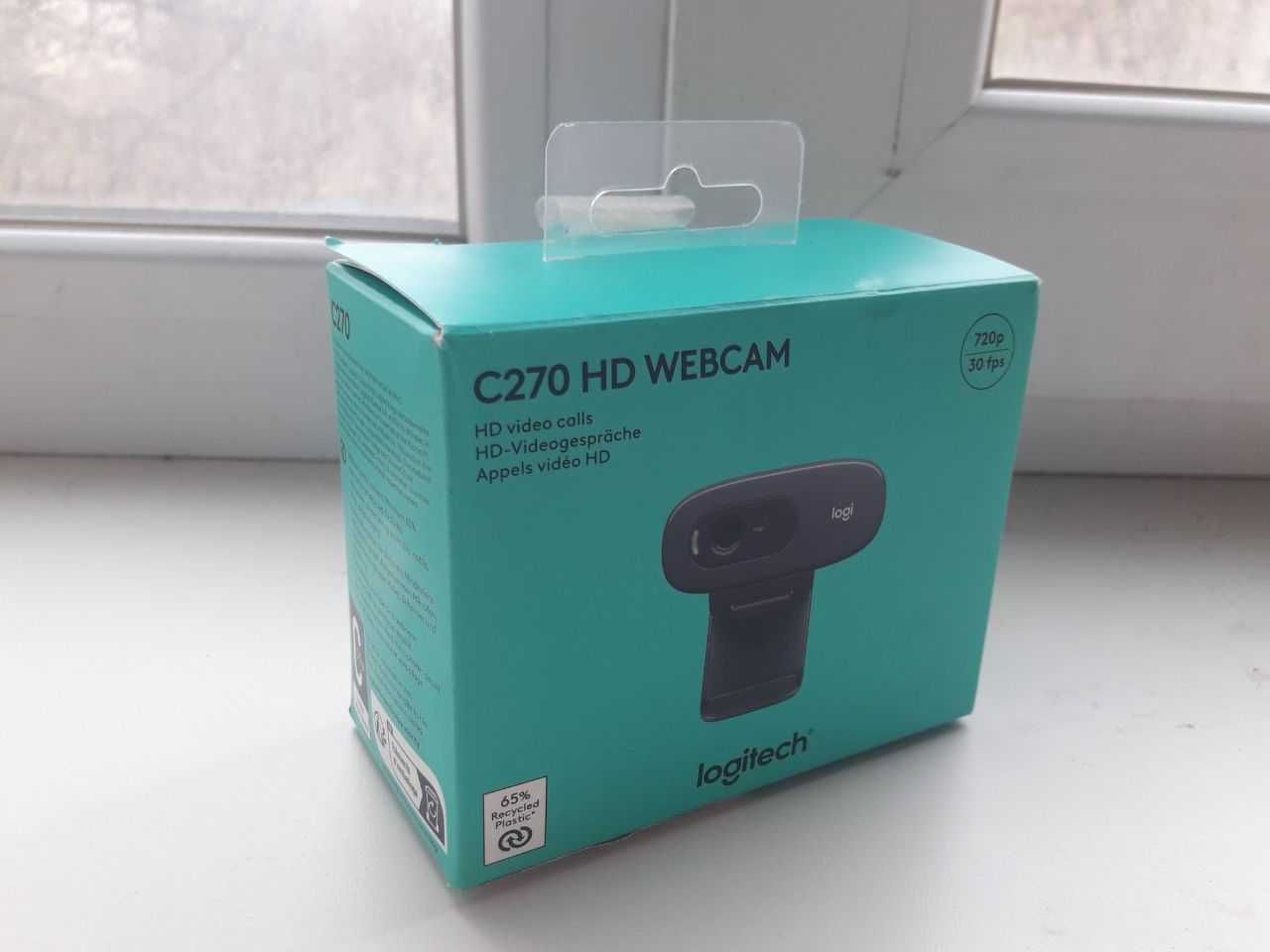 НОВАЯ Веб-камера Logitech WebCam C270