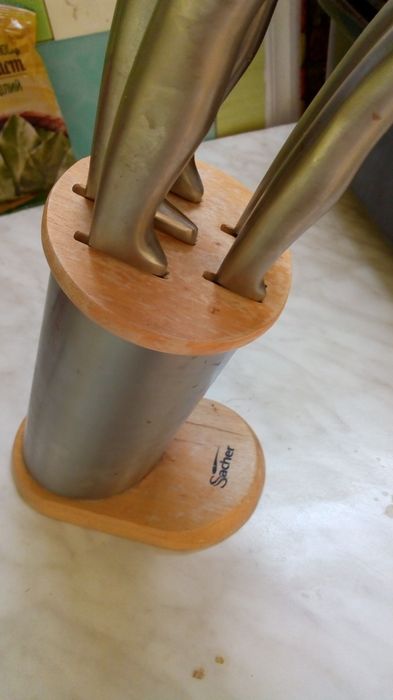 Набір ножів,Фарфоровые сту