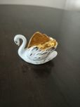 Cisne Limoges / Jarra cristal d'Arques / Cesta / Fruteira faiança