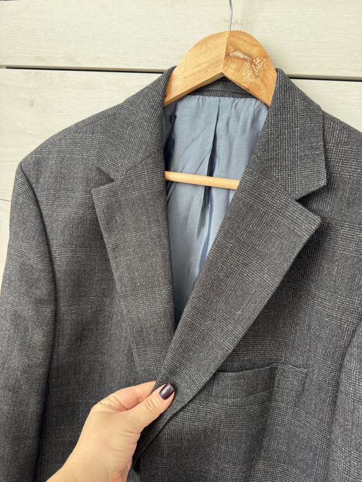 Чоловічій базовий піджак wool 100 % Hugo Boss оригінал 54 р