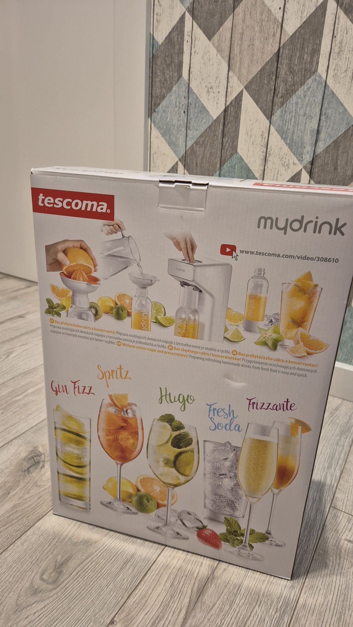 Saturator do napojów gazowanych Tescoma myDRINK