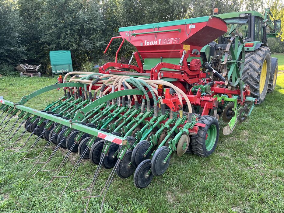 Agregat uprawowo-siewny Unia Focus FS T drive 3m pneumatyczny