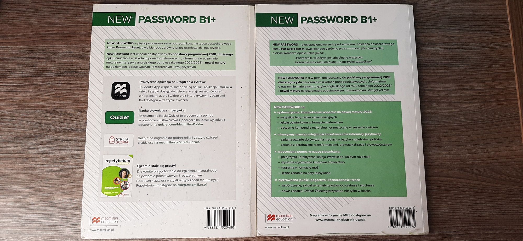 Podręcznik i ćwiczeniówka New Password B1+