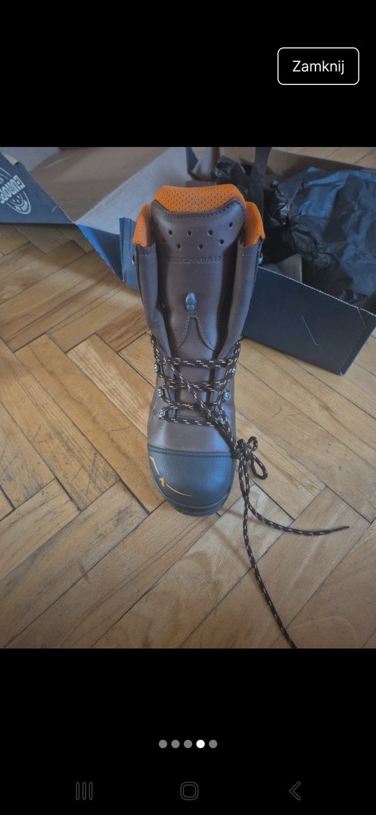 Buty robocze  Haix Trekker 2.0 Antyprzecięciowe r.42