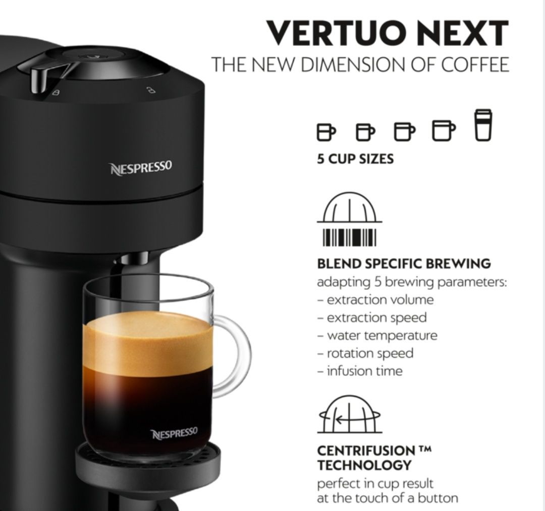 Nespresso Vertuo ze spieniaczem mleka Krups