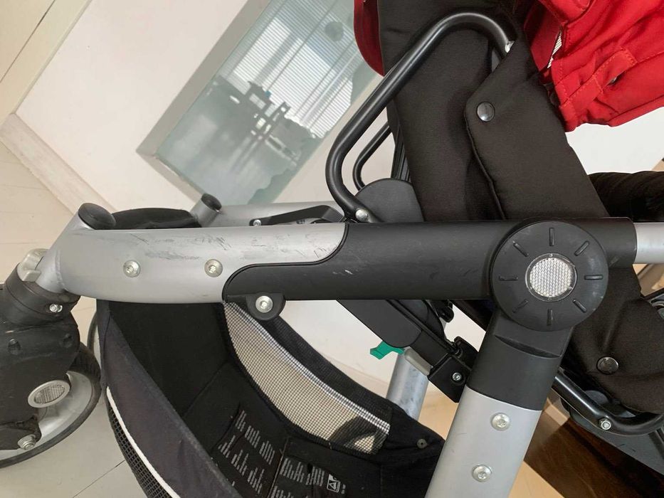 Wózek Teutonia Cosmo czerwony 4 w 1