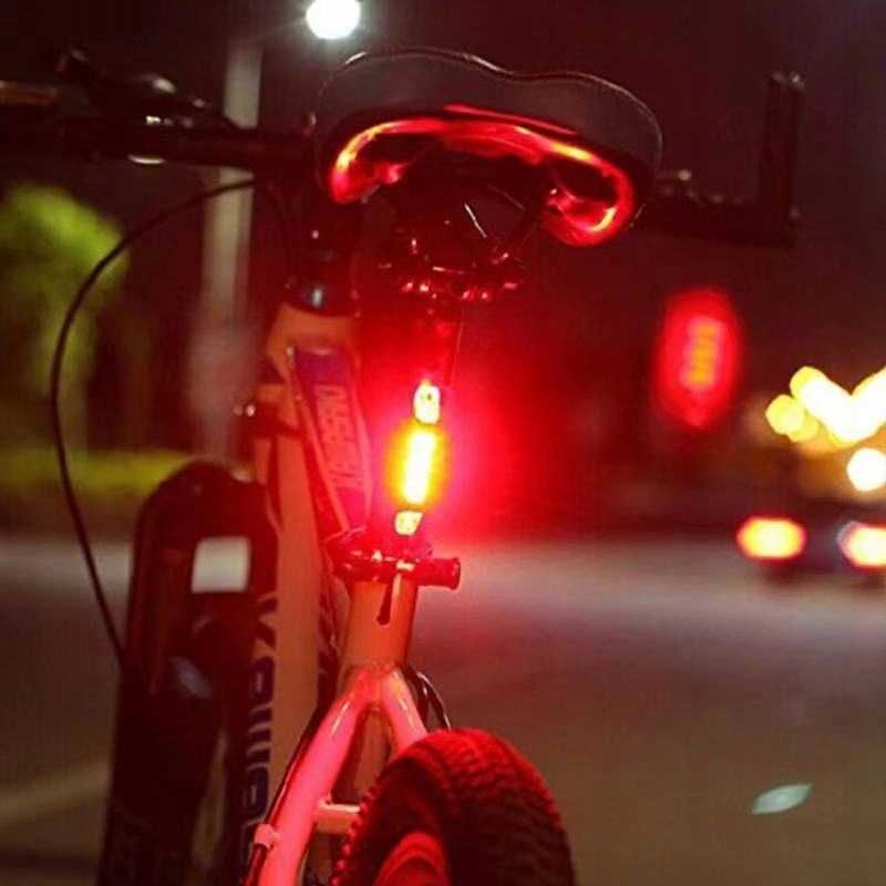 LAMPKA ROWEROWA LED tylna na tył roweru czerwona na usb g