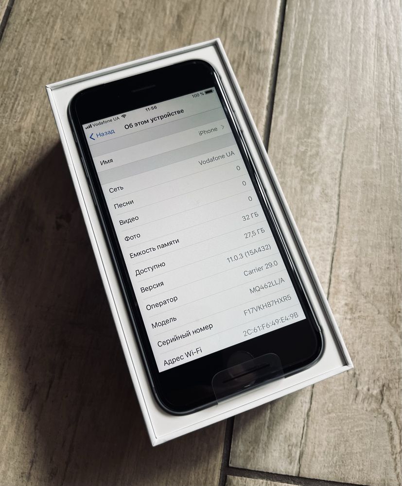 Новый iPhone 6 32GB Space Gray Neverlock (iOS 11.0.3)