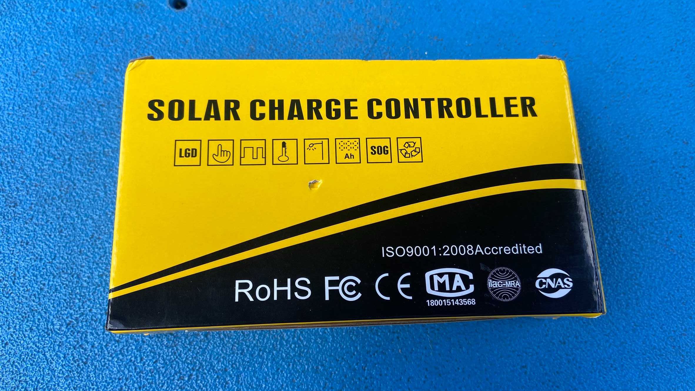 Sterownik paneli modułów fotowoltaicznych 12v/24v MPPT 30A
