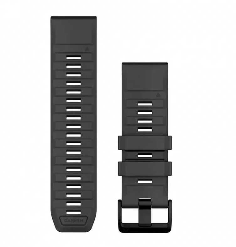 Ремінець Garmin QuickFit 26 Watch Bands Graphite Silicone 010-13393-07