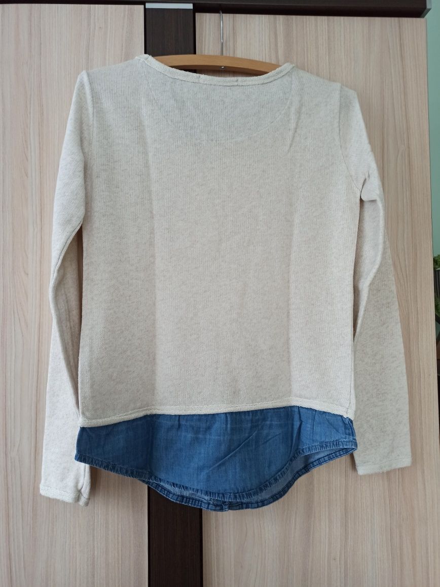 Bershka cienka bluza/sweterek damski rozmiar ok. 36/38