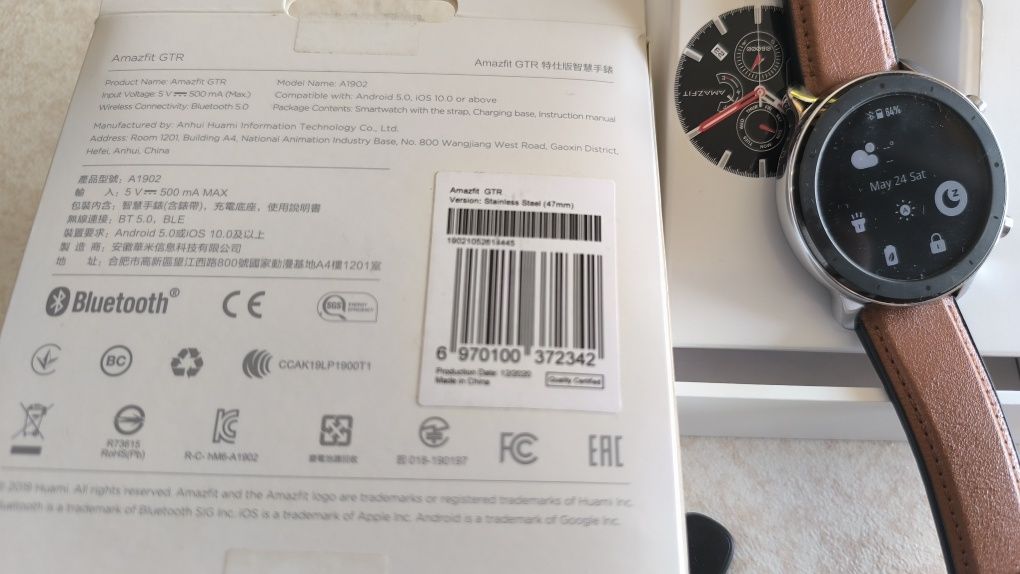 Relógio smartwatch Amazfi