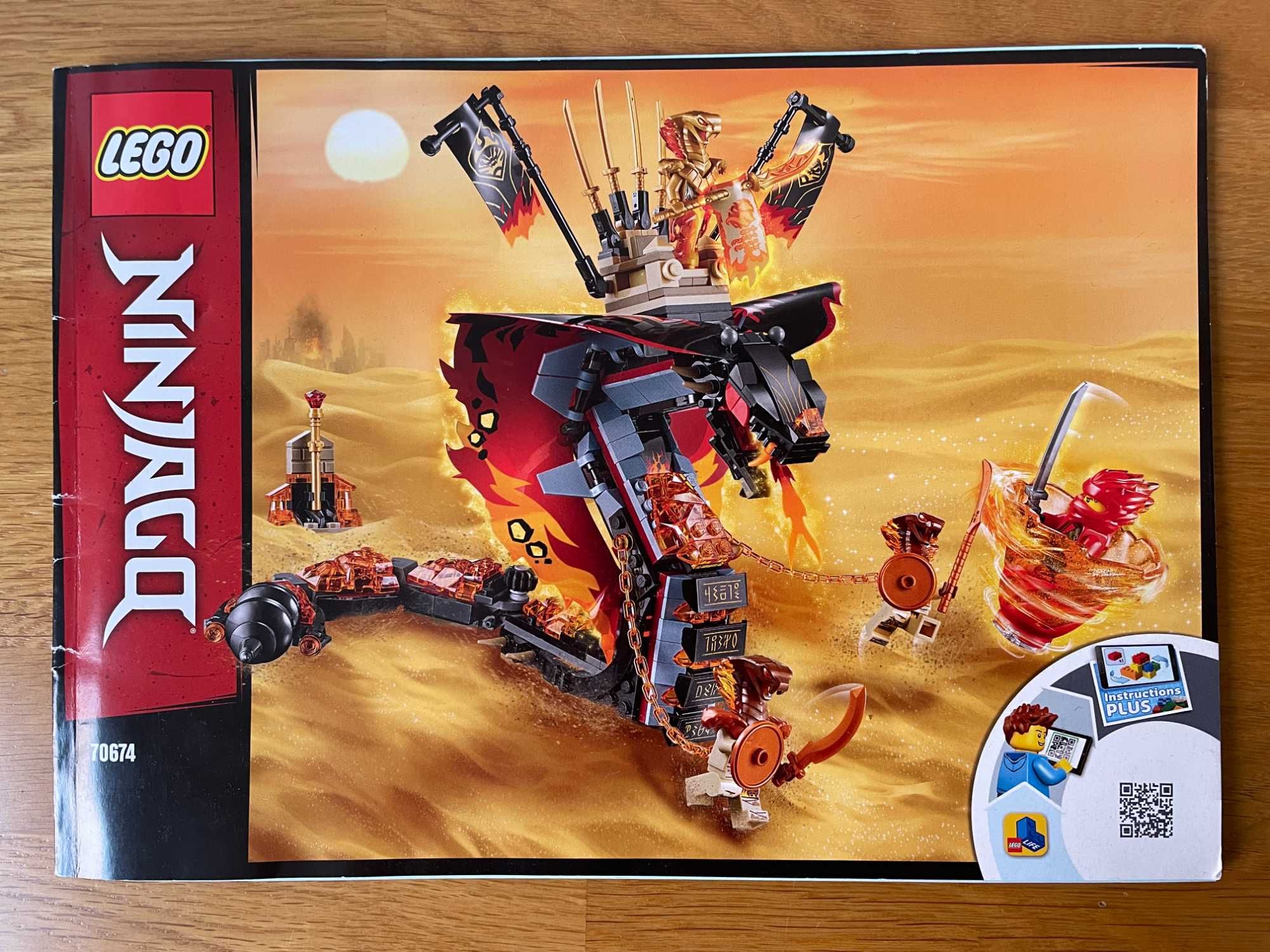 Lego Ninjago - Dente de Fogo - 70674