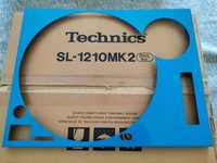Tampa de proteção para gira discos Technics SL-1210 MK2 e SL-1200 MK2