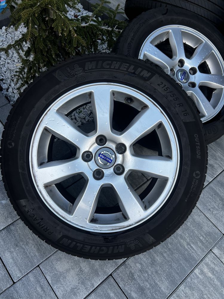 ALUFELGI 16 Z OPONAMI 2xMichelin,2x Continental