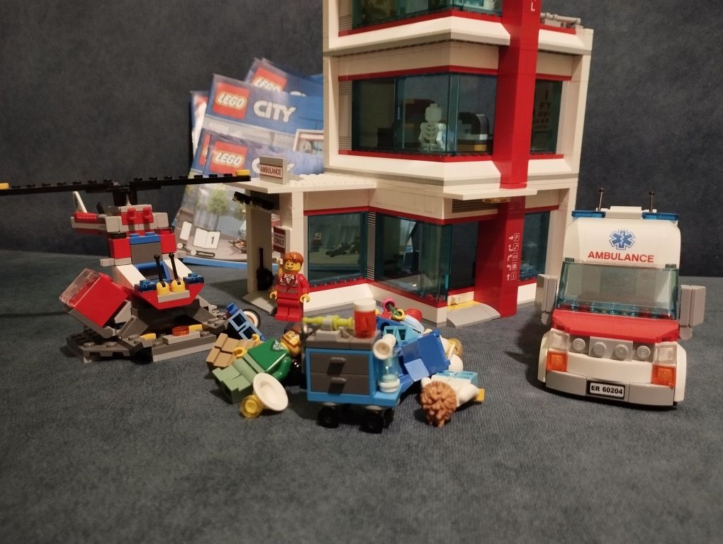 LEGO city szpital 60204 + gratis