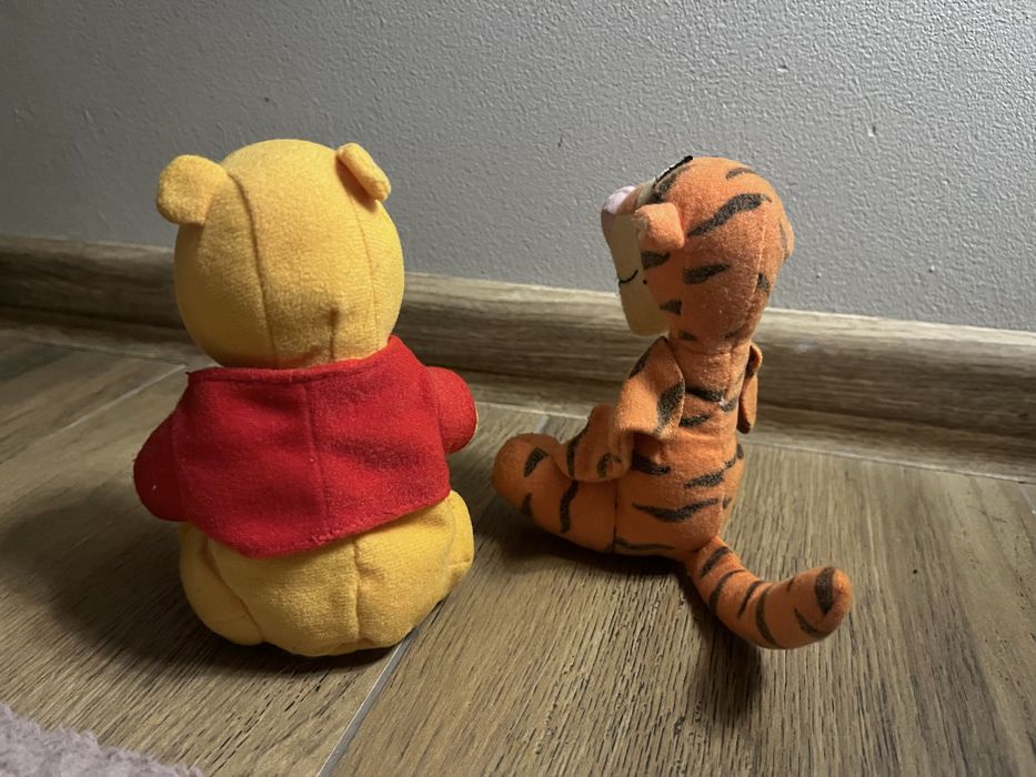 Kubuś Puchatek tygrysek dwa pluszaki zestaw