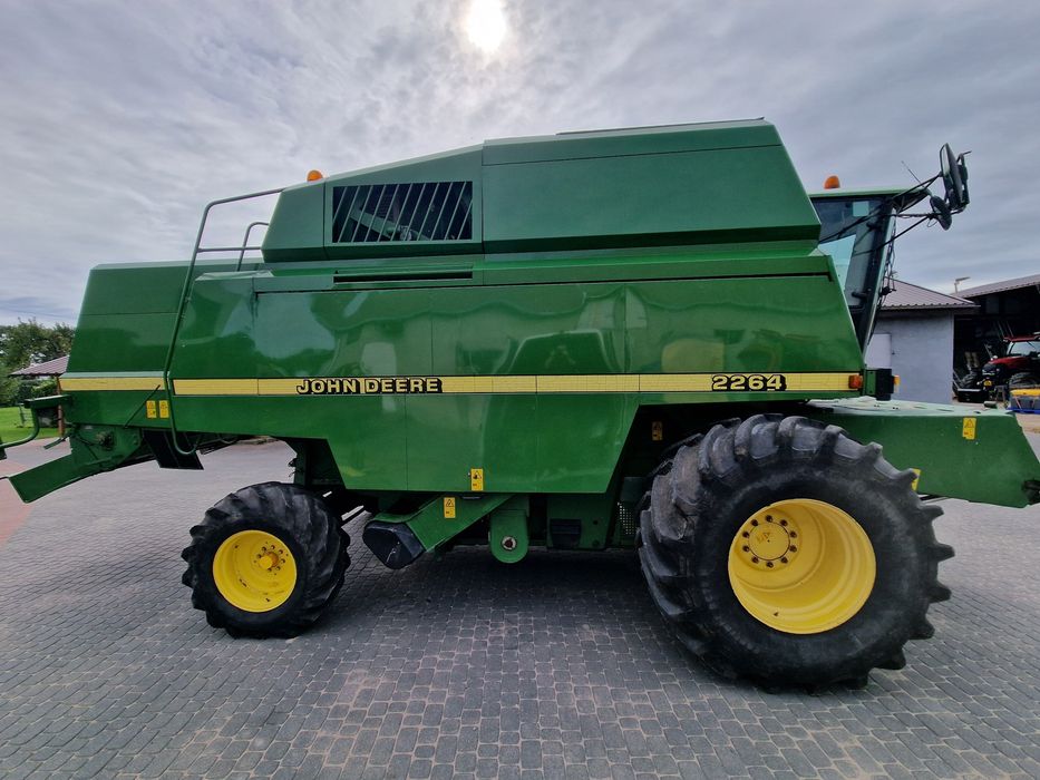 John deere 2264, heder 6,1m, stół do rzepaku biso, oryginał