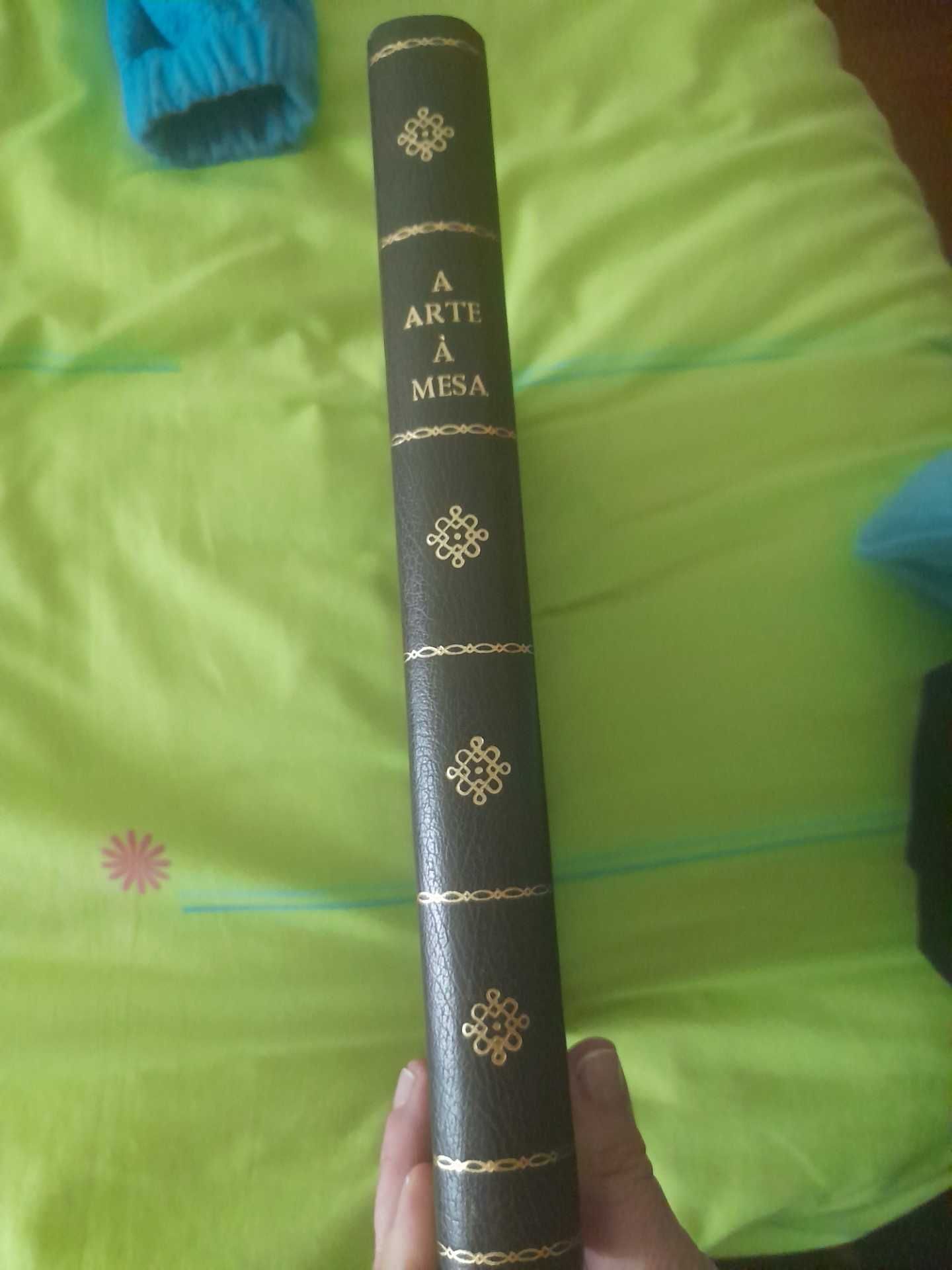 livro A arte á mesa