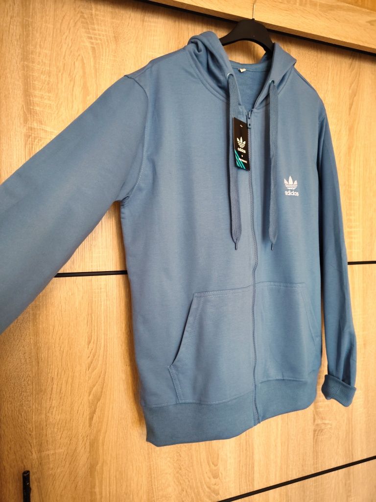 Bluza kaptur suwak kieszeń kangurka adidas