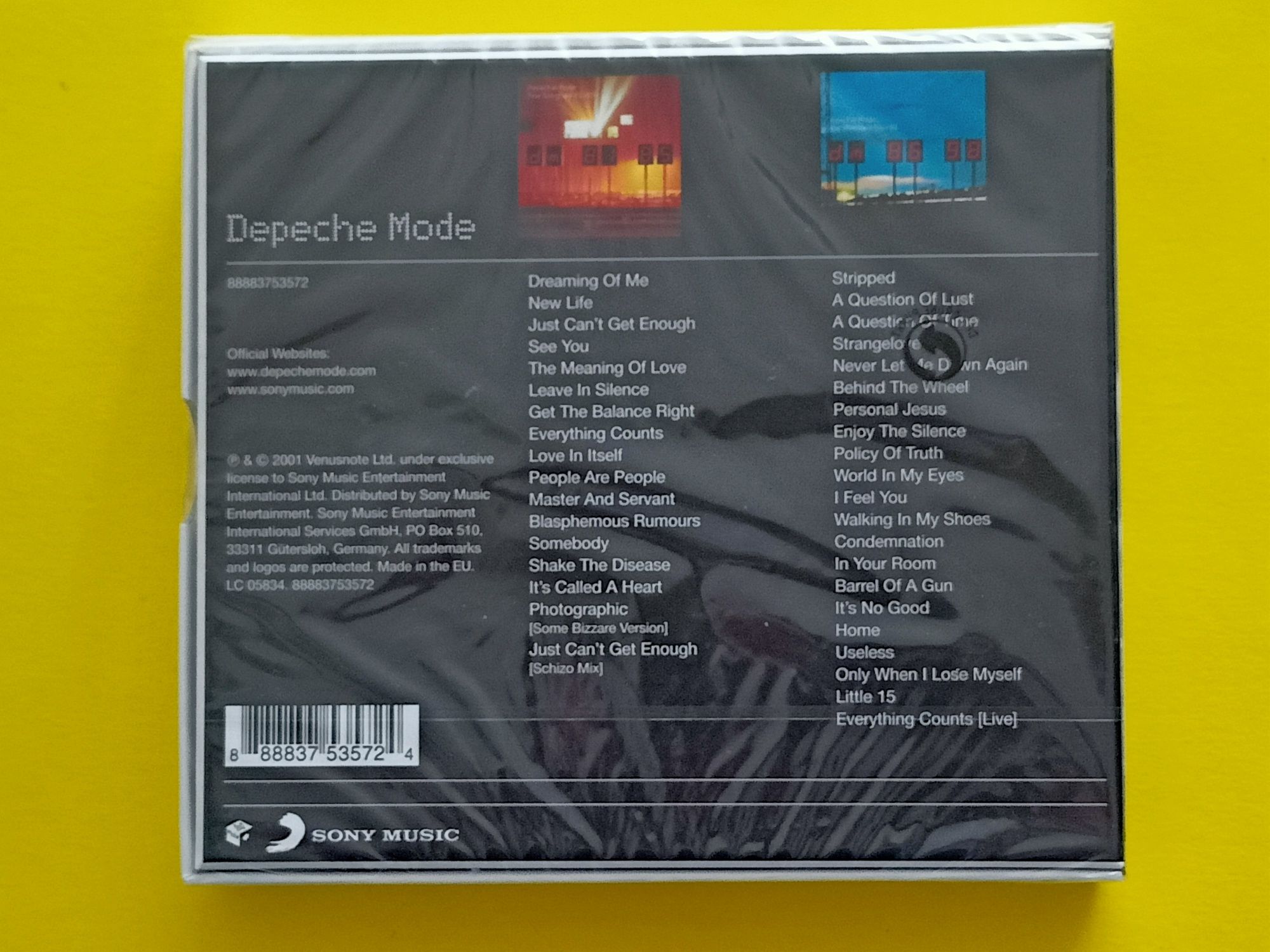 Depeche Mode - The Singles 81-98 - BOX CD ( nowy )