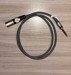 Kabek jack 6.3 trs to xlr męski 1 m