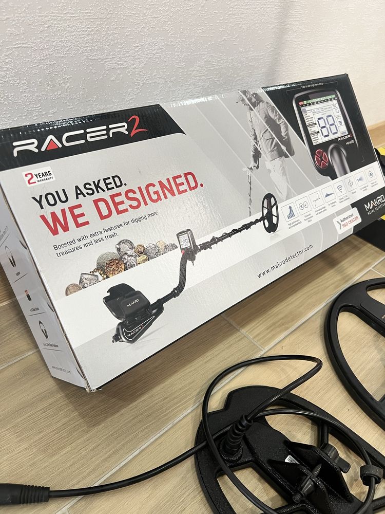 Металошукач Makro Racer 2 + котушка Mars Discovery