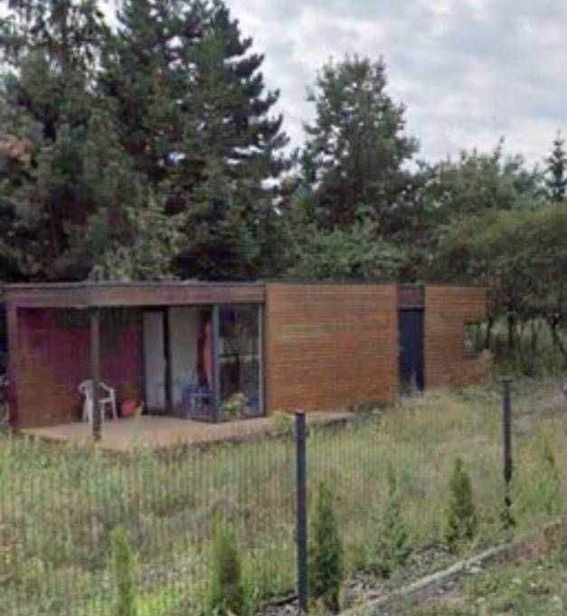 Domek modułowy całoroczny 25 m2 z zadaszonym tarasem
