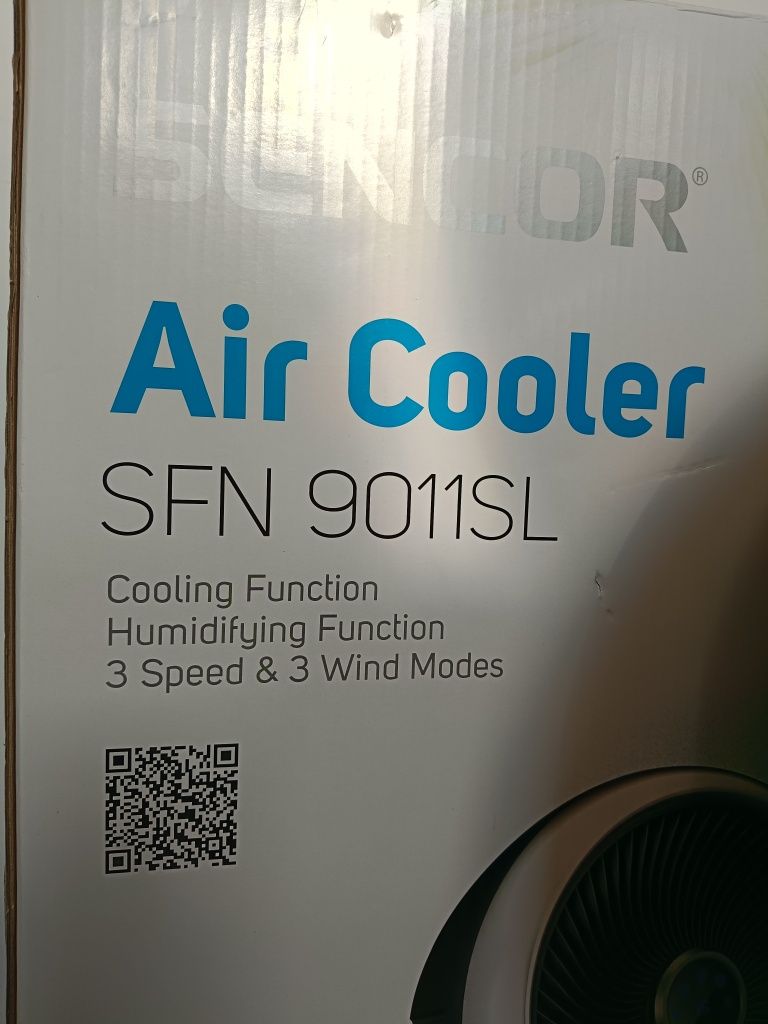 Klimator sencor wentylator SFN 9011SL pilot air coolerpudełko