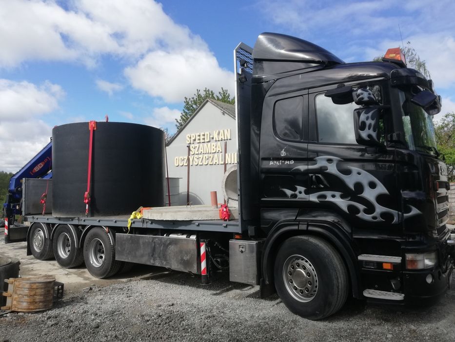 Szambo betonowe okrągłe 10m2, zbiornik na deszczówkę