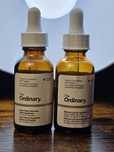The Ordinary - zestaw, retinol i squalane.