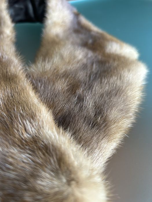 Gola de pelo vison nova