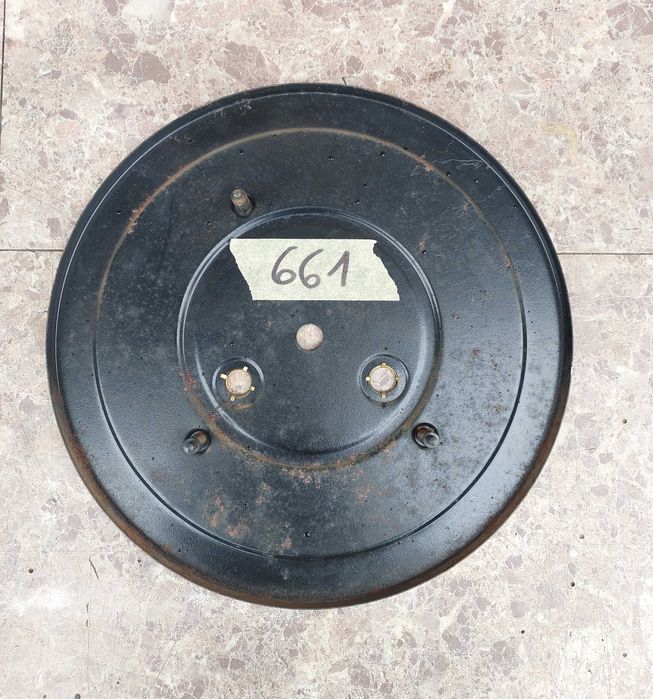 661 Tarcza starego zegara ściennego Metron 20,5cm 58/34mm