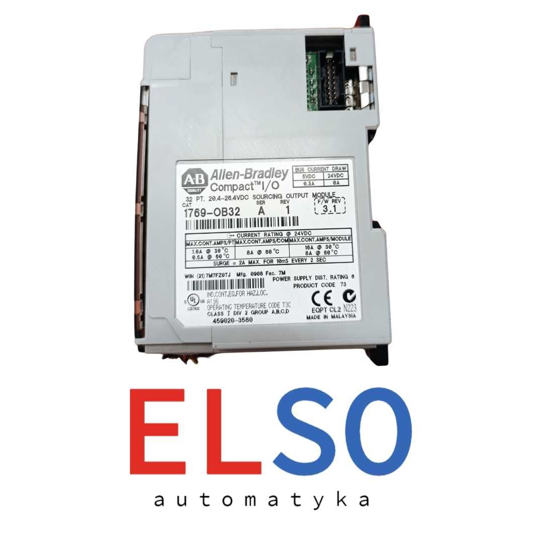 Moduł PLC 32 wyjścia Allen-Bradley 1769-OB32 Micrologix 1500